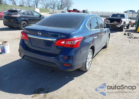 2019 Nissan Sentra S z USA, uszkodzony, nr VIN 3N1AB7AP6KY248123